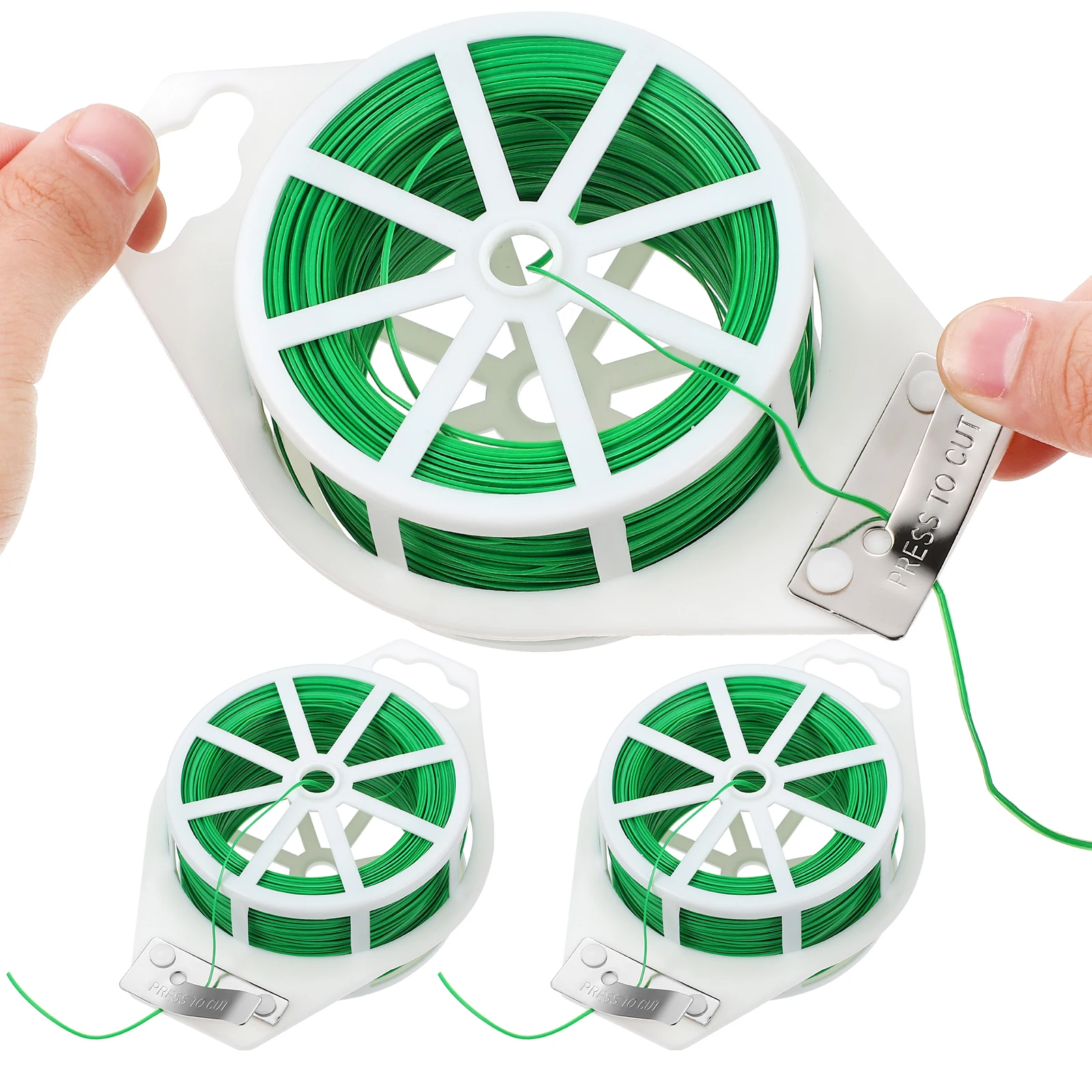 2 Rolls Green Gardening Cable Ties Plant Ties With Trimmer Vine Straps Plant Supports Climbing Plants Tree Staking Straps
2 Rolls Green Gardening Cable Ties Plant Ties With Trimmer Vine Straps Plant Supports Climbing Plants Tree Staking Straps