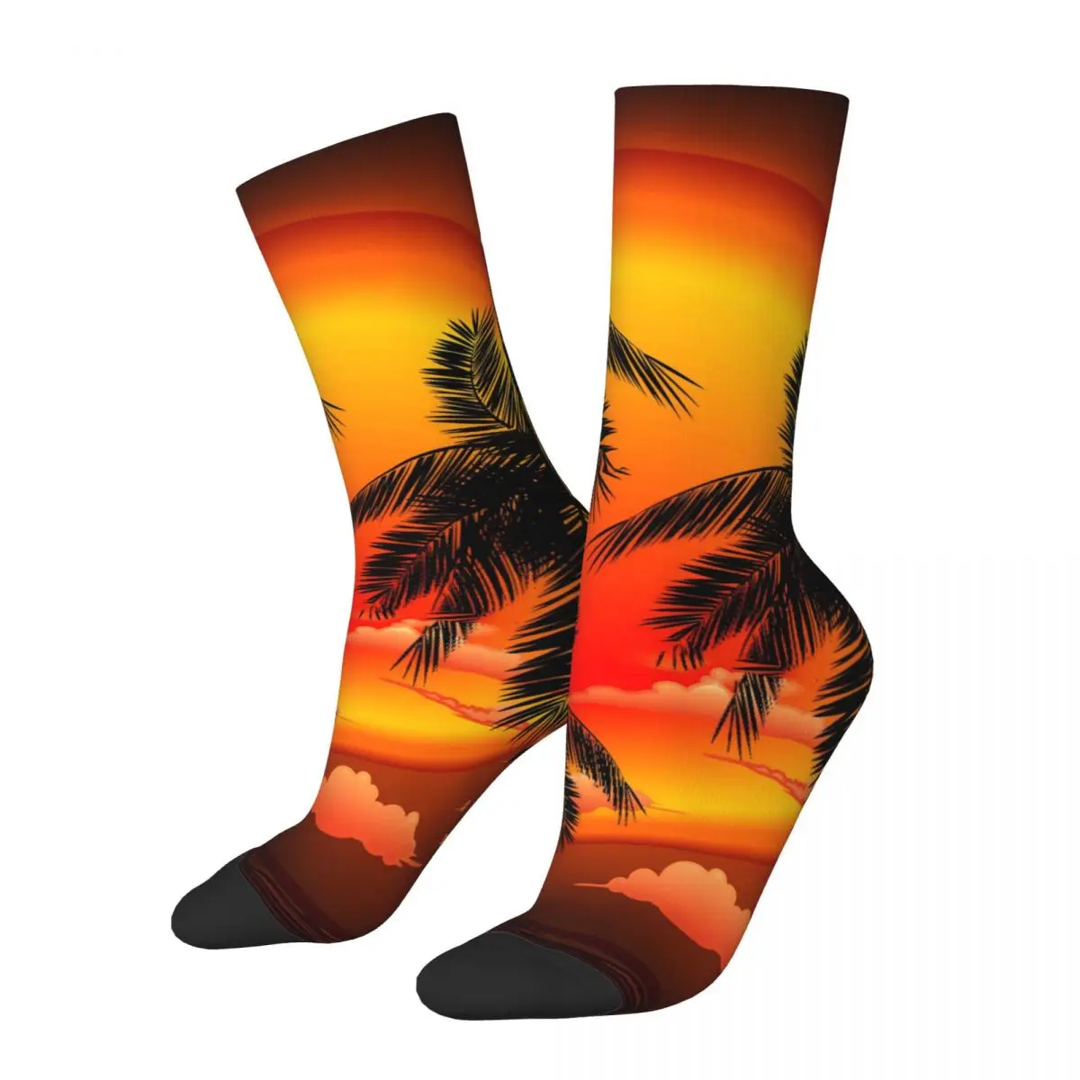 Зимние нескользящие носки унисекс, теплые, с изображением местного заката
Зимние нескользящие носки унисекс, теплые, с изображением местного заката