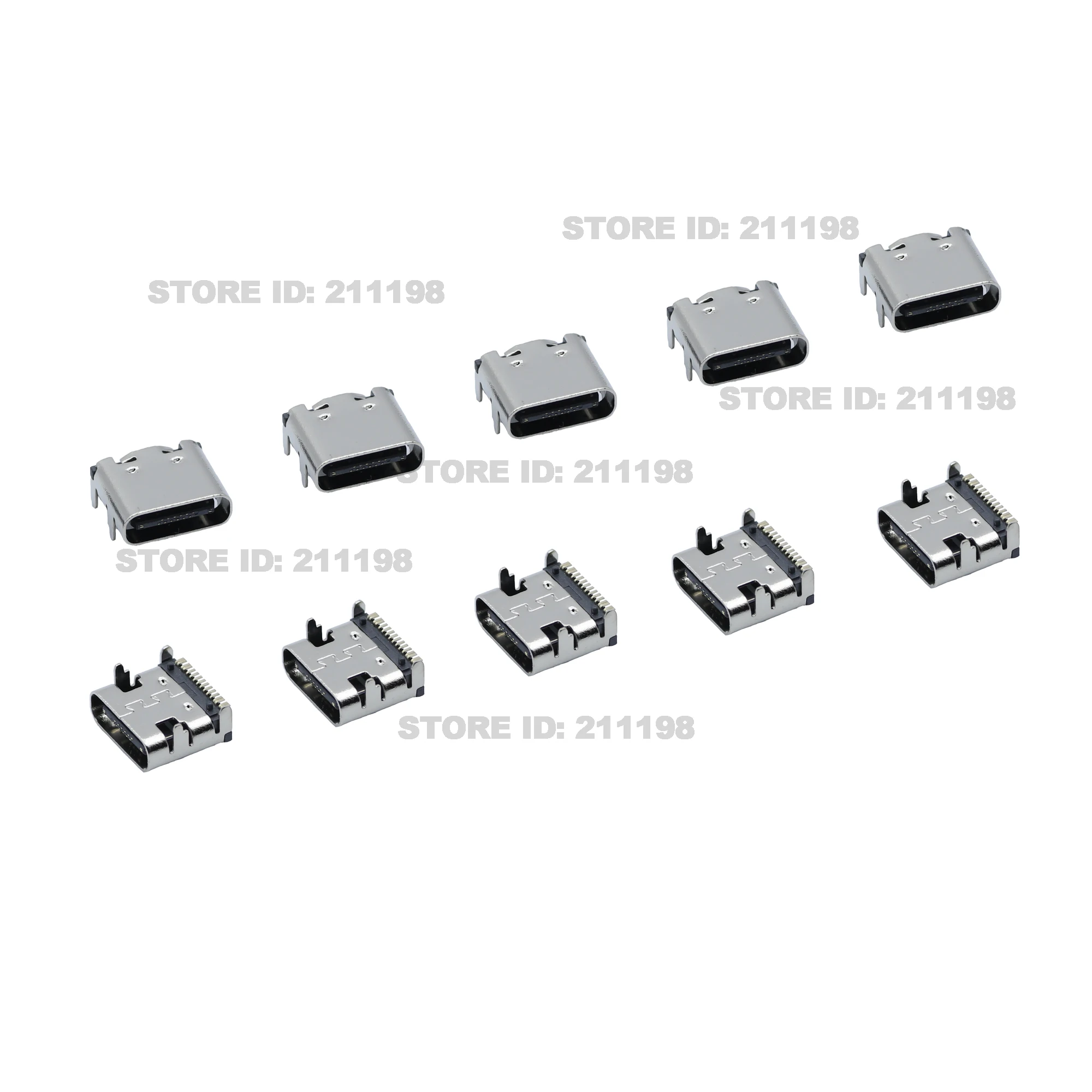 10Pcs/Lot Micro Usb Jack 3.1 Type-C 16Pin Dip Female Connector For Mobile Phone Charging Port Charging Socket Good Quality
10Pcs/Lot Micro Usb Jack 3.1 Type-C 16Pin Dip Female Connector For Mobile Phone Charging Port Charging Socket Good Quality