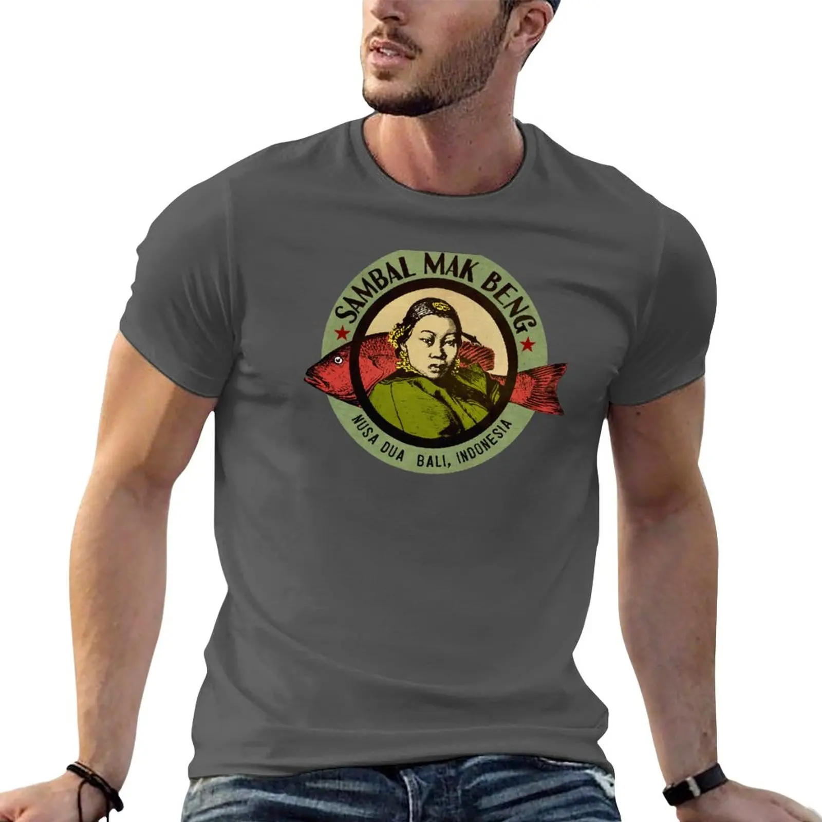 New Vintage Indonesian Restaurant T-Shirt Short sleeve tee Short t-shirt Anime t-shirt t shirt man T-shirts for men cotton
New Vintage Indonesian Restaurant T-Shirt Short sleeve tee Short t-shirt Anime t-shirt t shirt man T-shirts for men cotton
