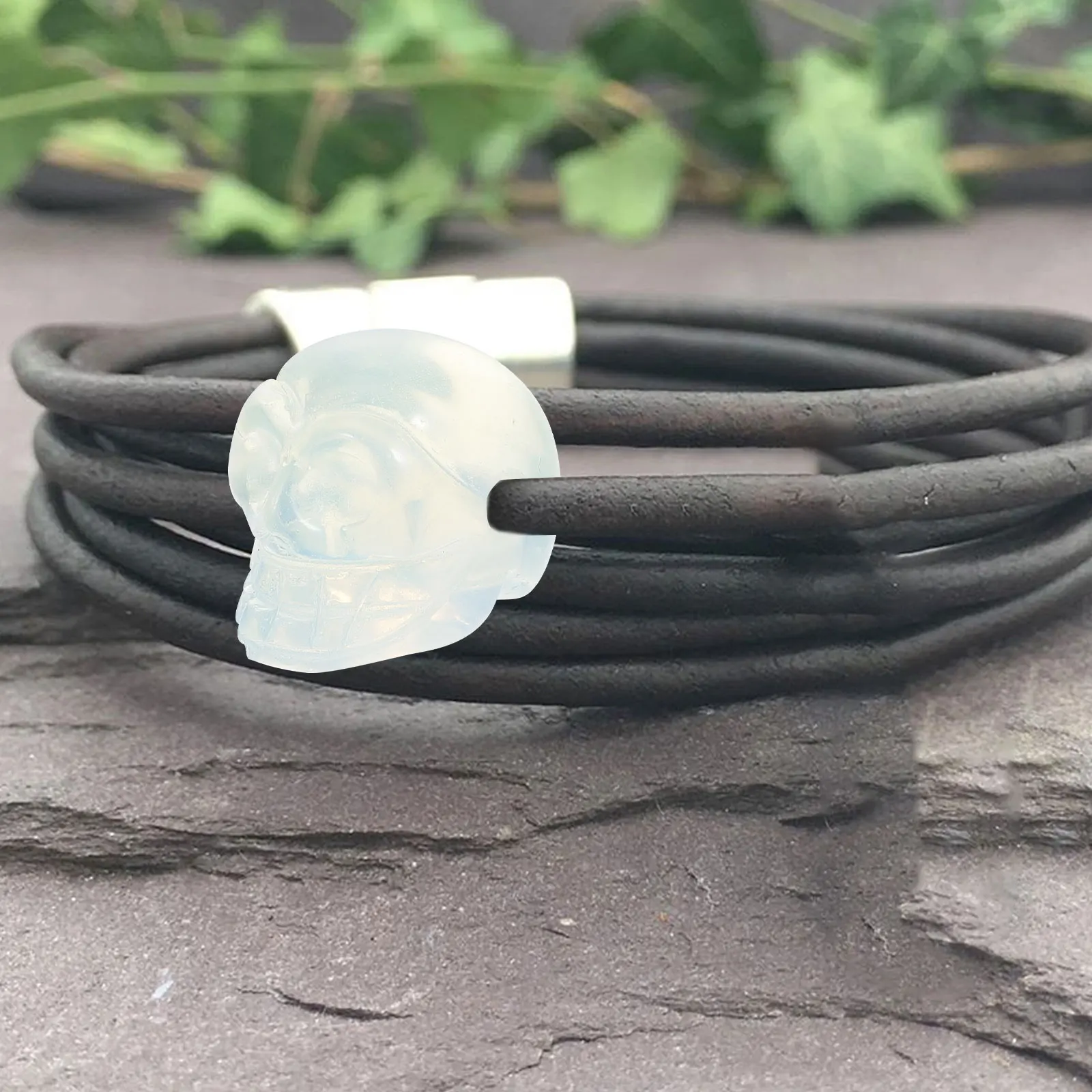 Gemstone Bracelets Crystal Agate Pendant Pendants for Crafting Ghost Head Skull Charms Supplies
Gemstone Bracelets Crystal Agate Pendant Pendants for Crafting Ghost Head Skull Charms Supplies