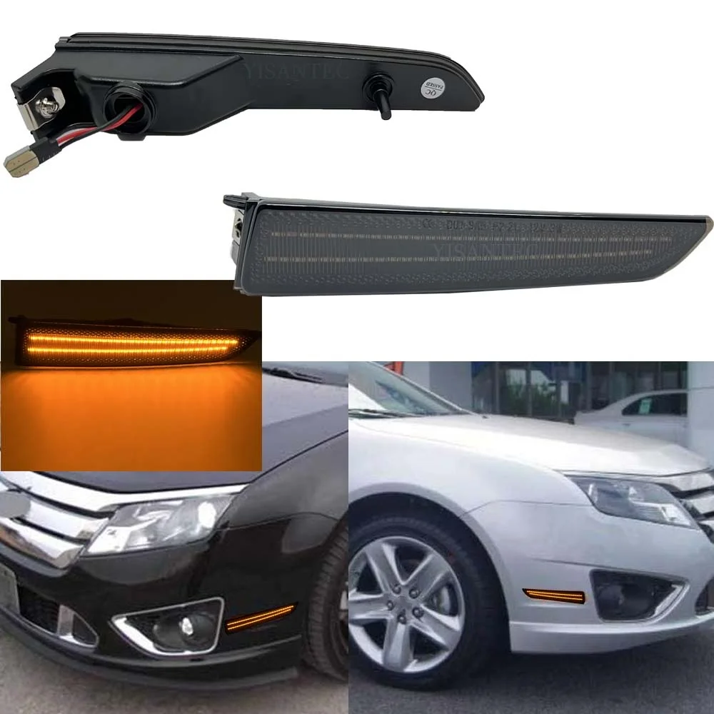 2x LED Car Front Side Marker Parking Lights Fender Corner Lamp LED Amber For 2010-2012 Ford Fusion(aka Mendeo) Turn Signal Light
2x LED Car Front Side Marker Parking Lights Fender Corner Lamp LED Amber For 2010-2012 Ford Fusion(aka Mendeo) Turn Signal Light