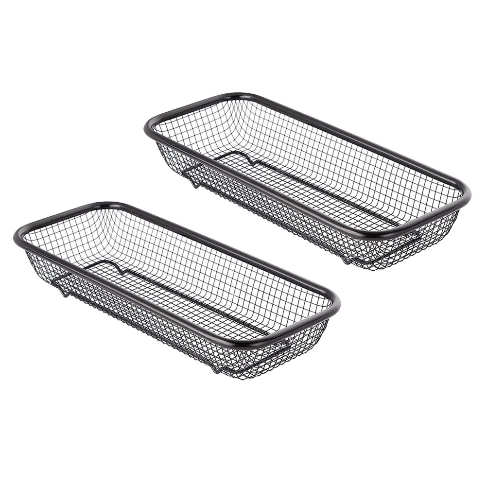 2 Pcs Steel Utensil Basket Cutlery Organizer Multi Function Utensil Accessory Storage Tray Kitchen Tool
2 Pcs Steel Utensil Basket Cutlery Organizer Multi Function Utensil Accessory Storage Tray Kitchen Tool