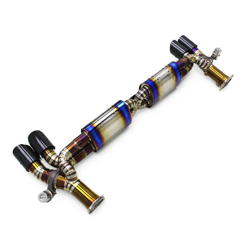 OEM Catback Downpipe Muffler Exhaust For Porsche 911 991.2 Turbo S 2016-2018 Titanium Full Exhaust System With Carbon Fiber Tips
OEM Catback Downpipe Muffler Exhaust For Porsche 911 991.2 Turbo S 2016-2018 Titanium Full Exhaust System With Carbon Fiber Tips