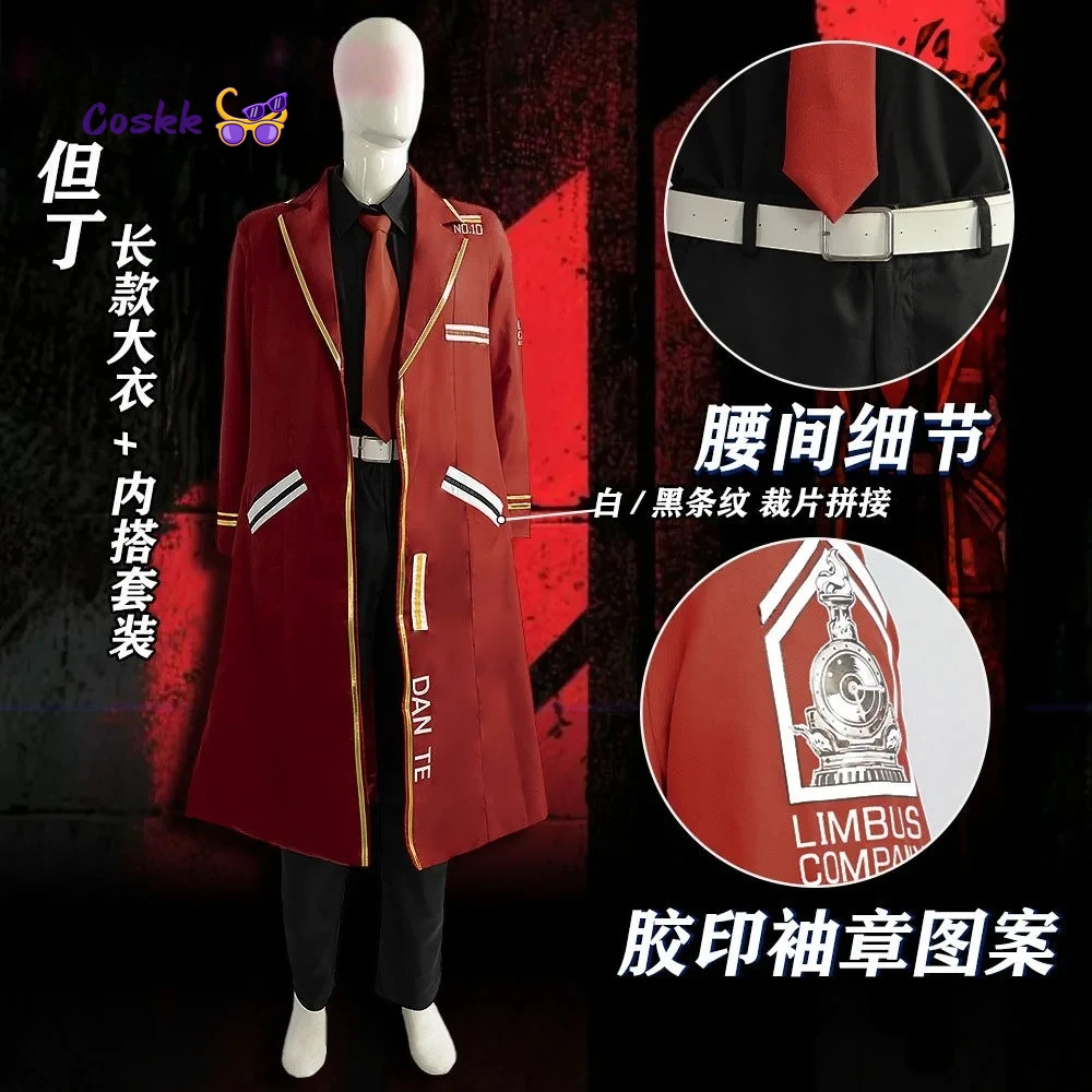 Newly Game Limbus Dante Cosplay Costume Halloween Christmas Role Playing Comic S-XXLMooyiyi Cos New 2026
Newly Game Limbus Dante Cosplay Costume Halloween Christmas Role Playing Comic S-XXLMooyiyi Cos New 2026