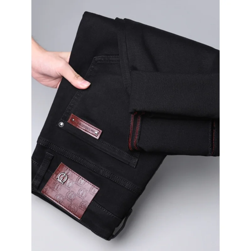 High-End All-Match Simple Jeans Men's Black Slim Fit Skinny Stretch All-Matching Trendy Fashion Tight Casual Pants
High-End All-Match Simple Jeans Men's Black Slim Fit Skinny Stretch All-Matching Trendy Fashion Tight Casual Pants