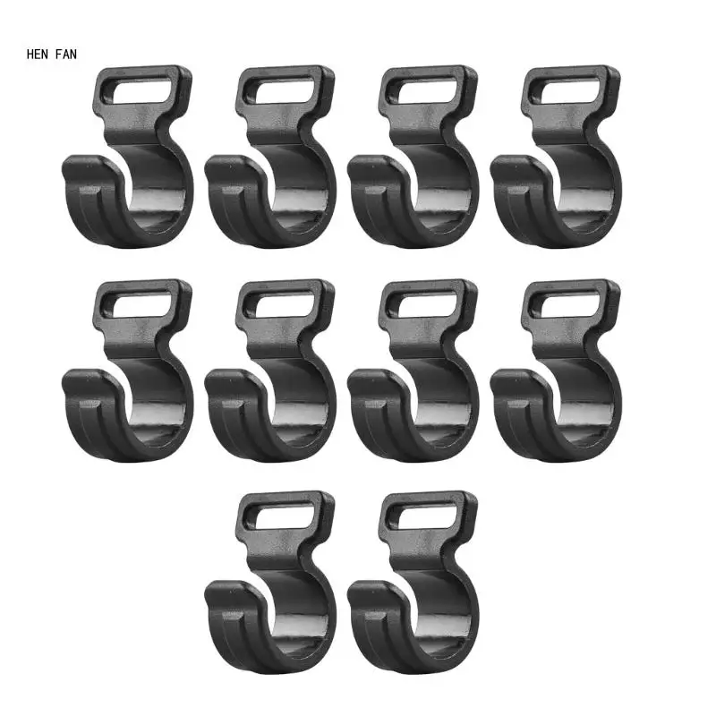 Plastic C Clamp for Outdoor Camping Tent Cover Awning Tent Rod Fasteners, Black M89D
Plastic C Clamp for Outdoor Camping Tent Cover Awning Tent Rod Fasteners, Black M89D