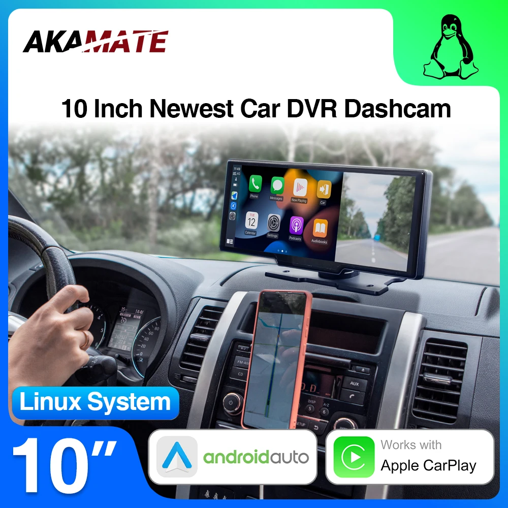 10inch Car Dash Cam Wireless CarPlay Android Auto Double Camera Design DVR Universal Dashcam Dashboard Driving Recorder TF Card
10inch Car Dash Cam Wireless CarPlay Android Auto Double Camera Design DVR Universal Dashcam Dashboard Driving Recorder TF Card