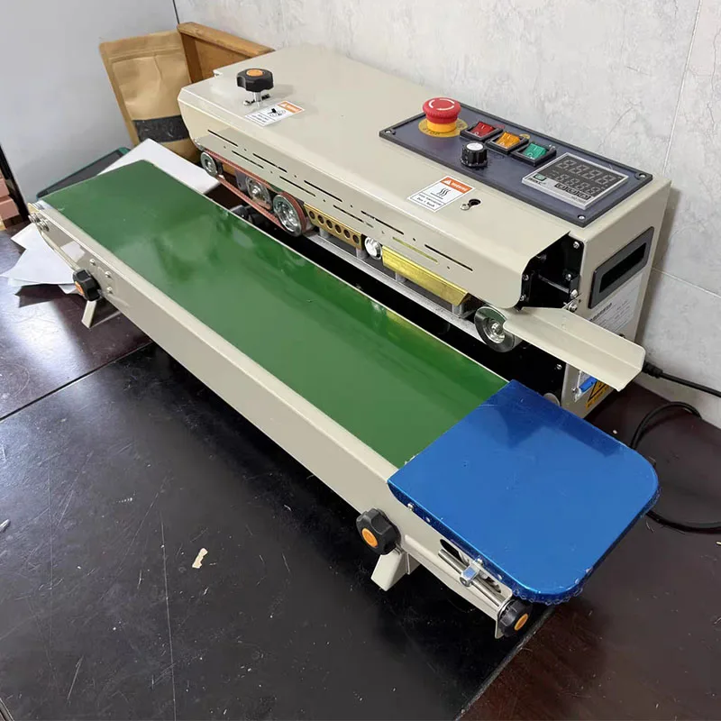 Automatic Continuous Bag Sealing Machine PE Film Ink Jet Printing Sealer Plastic Bag Sealing Machine
Automatic Continuous Bag Sealing Machine PE Film Ink Jet Printing Sealer Plastic Bag Sealing Machine