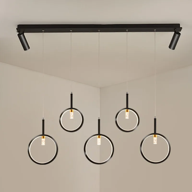 Modern Living Room Pendant Lights Spotlight Design Dining Room Bedroom Kitchen Ceiling Chandelier Simple Atmosphere Hanging Lamp
Modern Living Room Pendant Lights Spotlight Design Dining Room Bedroom Kitchen Ceiling Chandelier Simple Atmosphere Hanging Lamp