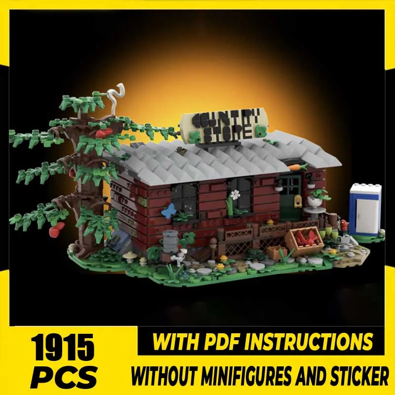 Moc Building Blocks Country Store Model Technology Bricks DIY Assembly City Street View Model Toys Construstion Holiday Set Gift
Moc Building Blocks Country Store Model Technology Bricks DIY Assembly City Street View Model Toys Construstion Holiday Set Gift