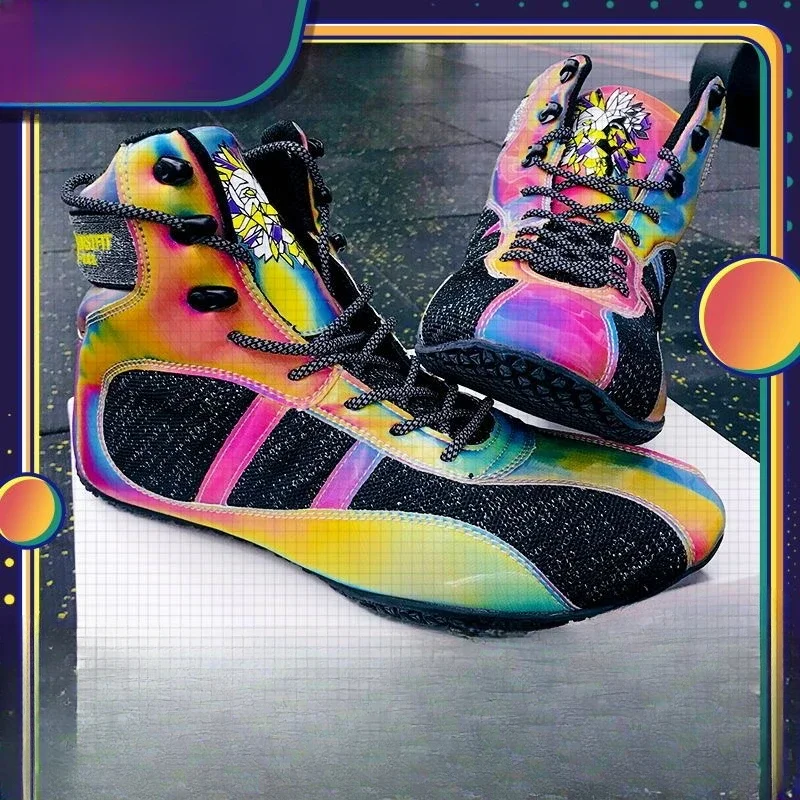 2024 Popular Wrestling Boots Men Luxury Brand Boxing Shoes for Mens Indoor Sports Shoe Man Designer Fighting Shoes Big Boy
2024 Popular Wrestling Boots Men Luxury Brand Boxing Shoes for Mens Indoor Sports Shoe Man Designer Fighting Shoes Big Boy