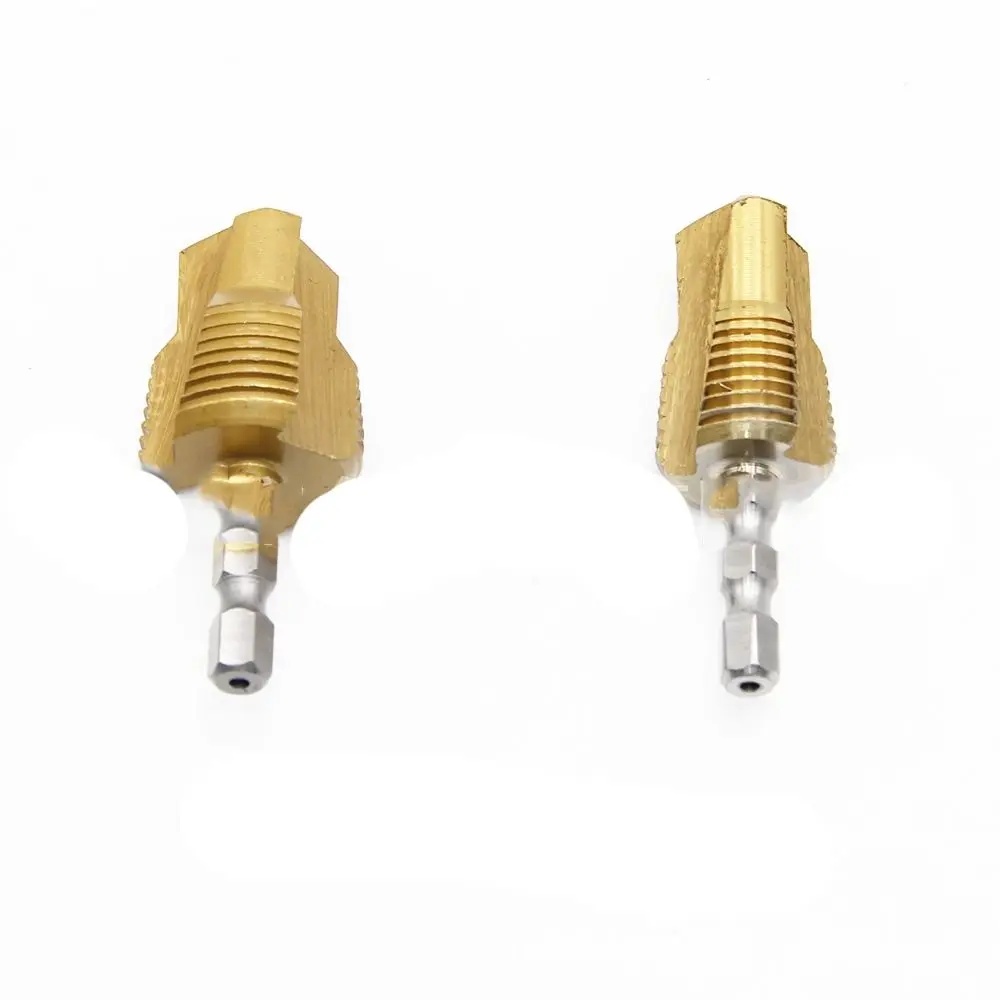2pcs /set 4/6 point PPR Water Pipe Drill Bit Hole Opening Hexagonal Handle Tapping Lifting Drill Bit Punching No Slipping
2pcs /set 4/6 point PPR Water Pipe Drill Bit Hole Opening Hexagonal Handle Tapping Lifting Drill Bit Punching No Slipping