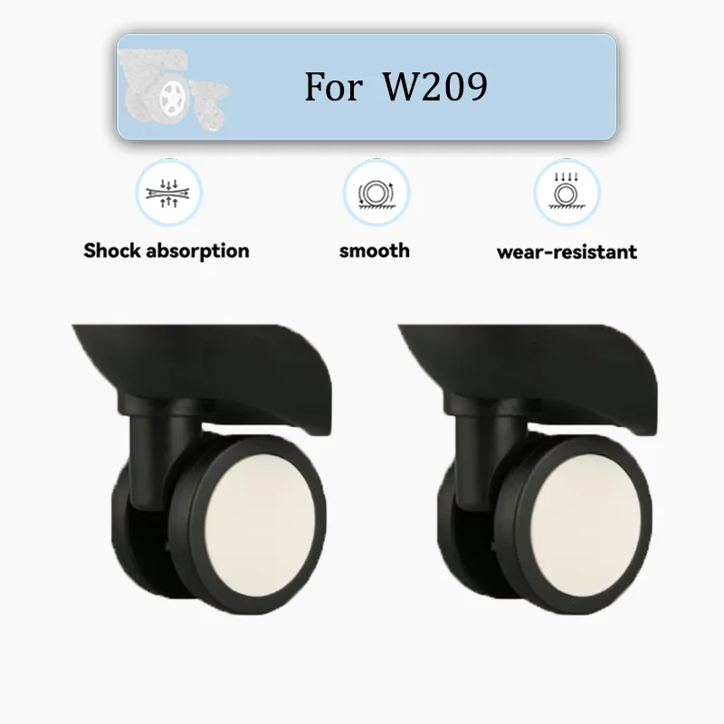 For W209/W211 Easy-Install 360° Silent Swivel Wheels - Universal Trolley Suitcase Replacements
For W209/W211 Easy-Install 360° Silent Swivel Wheels - Universal Trolley Suitcase Replacements