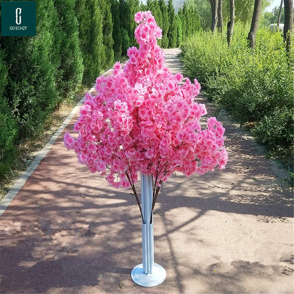 1.5M Tall Artificial Cherry Blossom Tree Runner for Wedding Aisle Centerpiece Decor Elegant T-Station Column Road Lead
1.5M Tall Artificial Cherry Blossom Tree Runner for Wedding Aisle Centerpiece Decor Elegant T-Station Column Road Lead