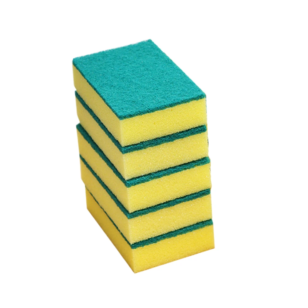 5pcs Kitchen Cleaning Sponge Dishwashing Scrub Non-stick Oil Absorbing Durable Scouring Pads Sponges for Kitchen Bathroom
5pcs Kitchen Cleaning Sponge Dishwashing Scrub Non-stick Oil Absorbing Durable Scouring Pads Sponges for Kitchen Bathroom