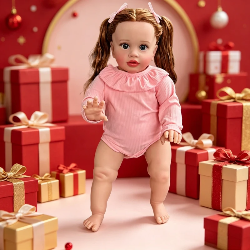 26 Inch Handmade Dolls Pippa 66 Cm Cloth Body Pretty Girl with Long Curly Hair Birthday Xmas Gifts
26 Inch Handmade Dolls Pippa 66 Cm Cloth Body Pretty Girl with Long Curly Hair Birthday Xmas Gifts
