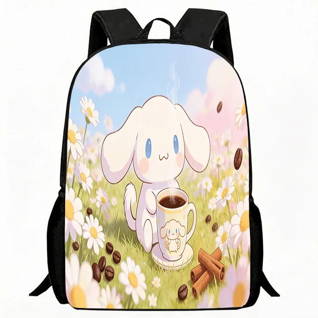 Kids Bag Cinnamoroll Print Children Backpack, Fluffy White Plush on Light Blue Background Design School Bag, Lightweight Breatha
Kids Bag Cinnamoroll Print Children Backpack, Fluffy White Plush on Light Blue Background Design School Bag, Lightweight Breatha