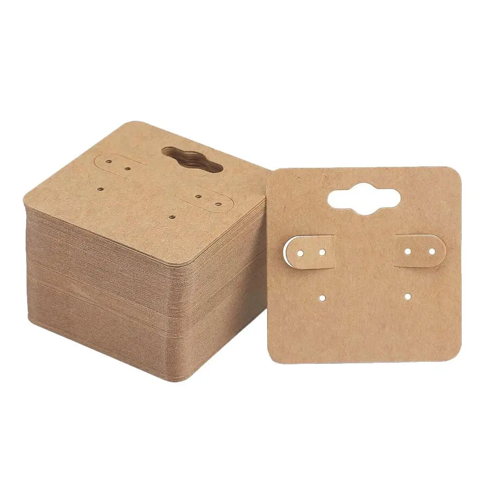 100 Pcs Earring Display Cards Elegant Packaging Kraft Paper Portable Design Convenient Hanging Jewelry Vendors Personal Use
100 Pcs Earring Display Cards Elegant Packaging Kraft Paper Portable Design Convenient Hanging Jewelry Vendors Personal Use