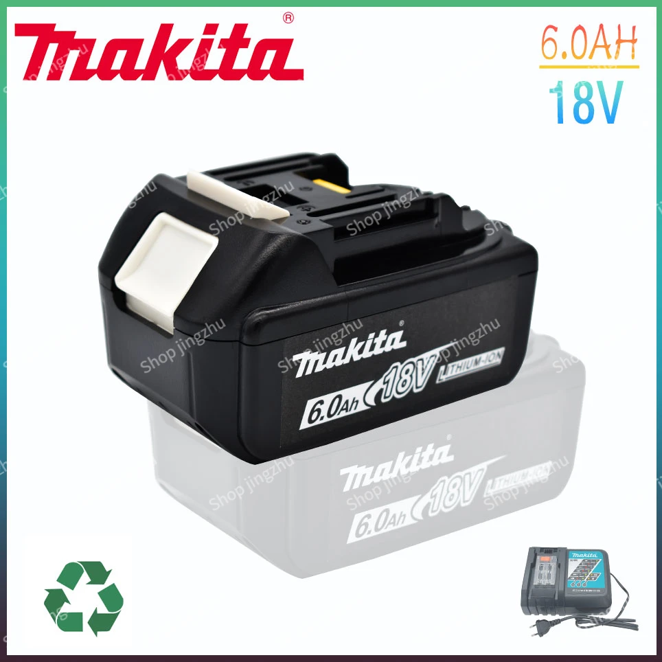18V 6.0Ah Makita Original With LED lithium ion replacement LXT BL1860B BL1860 BL1850 Makita rechargeable power tool battery 6000
18V 6.0Ah Makita Original With LED lithium ion replacement LXT BL1860B BL1860 BL1850 Makita rechargeable power tool battery 6000