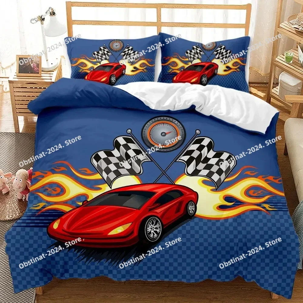 Race Car Bedding Set Boys Extreme Sports Duvet Cover Set Cool Car Comforter Cover Car Sports Queen Size Polyester Quilt Cover
Race Car Bedding Set Boys Extreme Sports Duvet Cover Set Cool Car Comforter Cover Car Sports Queen Size Polyester Quilt Cover