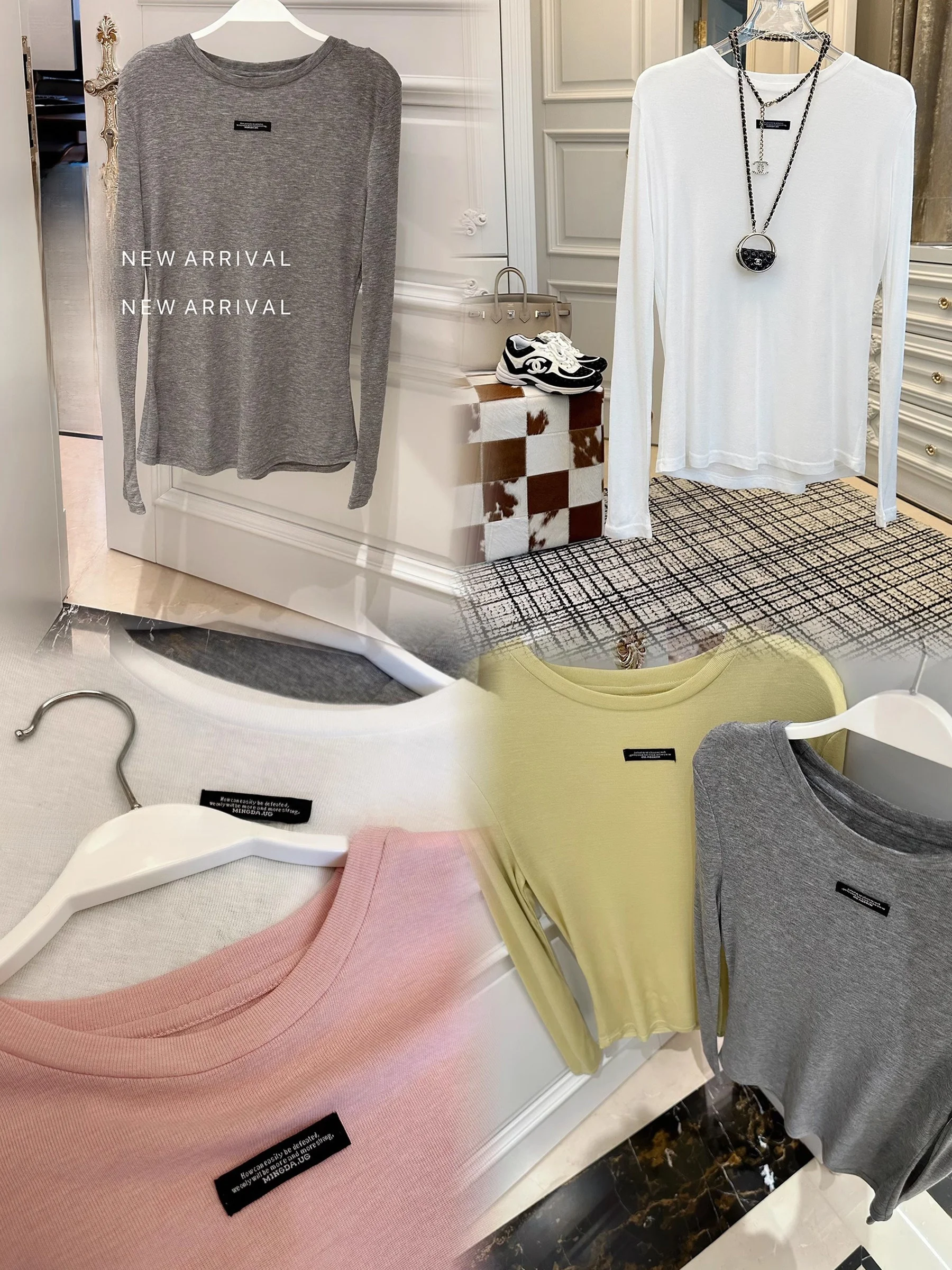 Spring Autumn Women's Long Sve T-irt Soft Cloudlike Feel Base Layer irt Versatile Comfortable Woolen Top
Spring Autumn Women's Long Sve T-irt Soft Cloudlike Feel Base Layer irt Versatile Comfortable Woolen Top