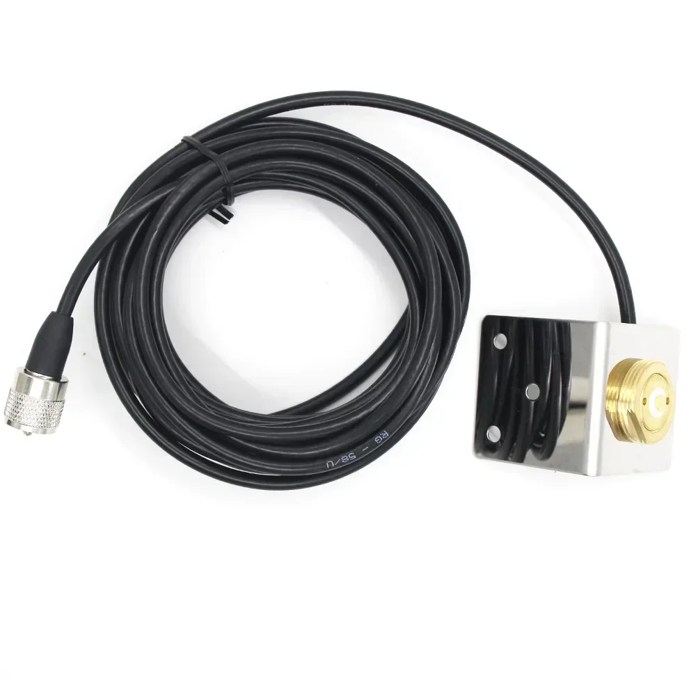 L Shape NMO TO PL259 UHF 5-Meter RG-58 5 Meter Car Fender Mount / Mobile Antenna Bracket
L Shape NMO TO PL259 UHF 5-Meter RG-58 5 Meter Car Fender Mount / Mobile Antenna Bracket