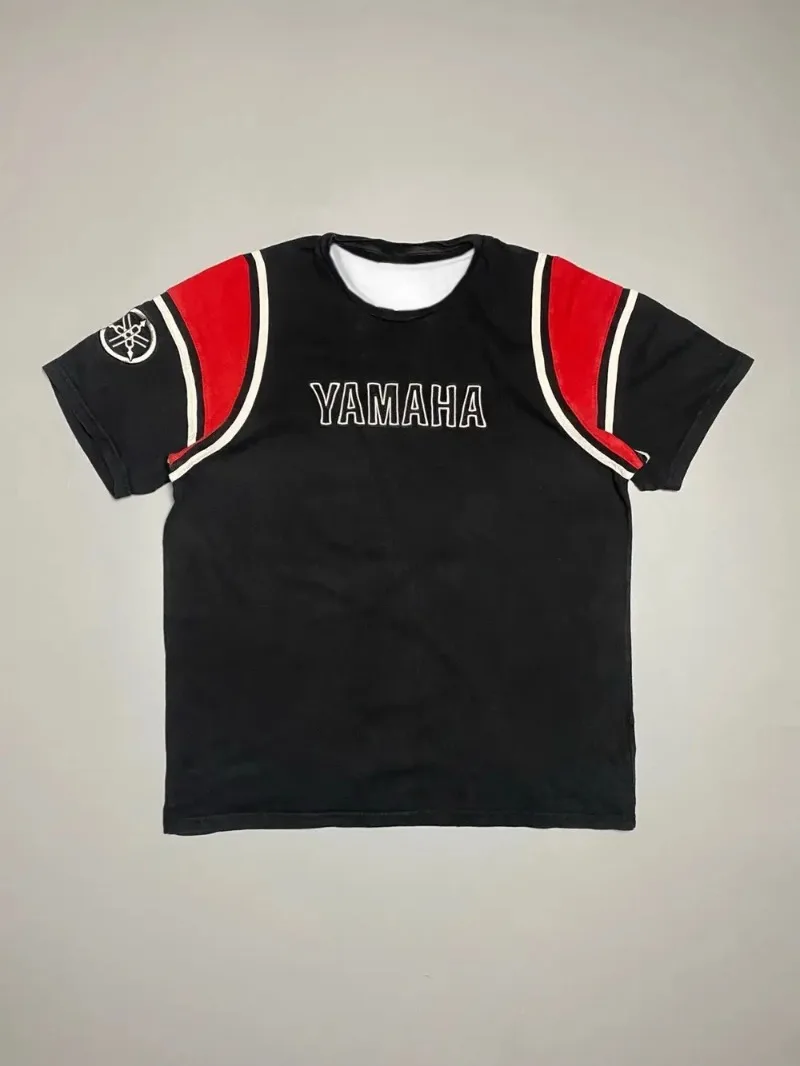 Summer Fashion Trend of 2026 Yamaha Black Short Sleeved T-shirt for Men and Women, Quick Drying Motorcycle Riding Sportswear
Summer Fashion Trend of 2026 Yamaha Black Short Sleeved T-shirt for Men and Women, Quick Drying Motorcycle Riding Sportswear
