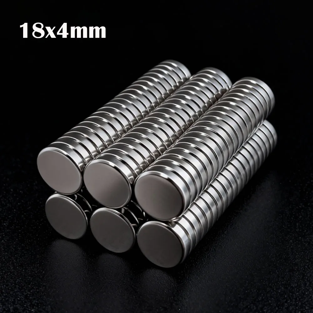 10-200Pcs 18x4mm Super Powerful Round Magnet Neodymium Magnets N35 NdfeB Strong Magnet Permanent Magnetic Imanes Magnetic Sheet
10-200Pcs 18x4mm Super Powerful Round Magnet Neodymium Magnets N35 NdfeB Strong Magnet Permanent Magnetic Imanes Magnetic Sheet