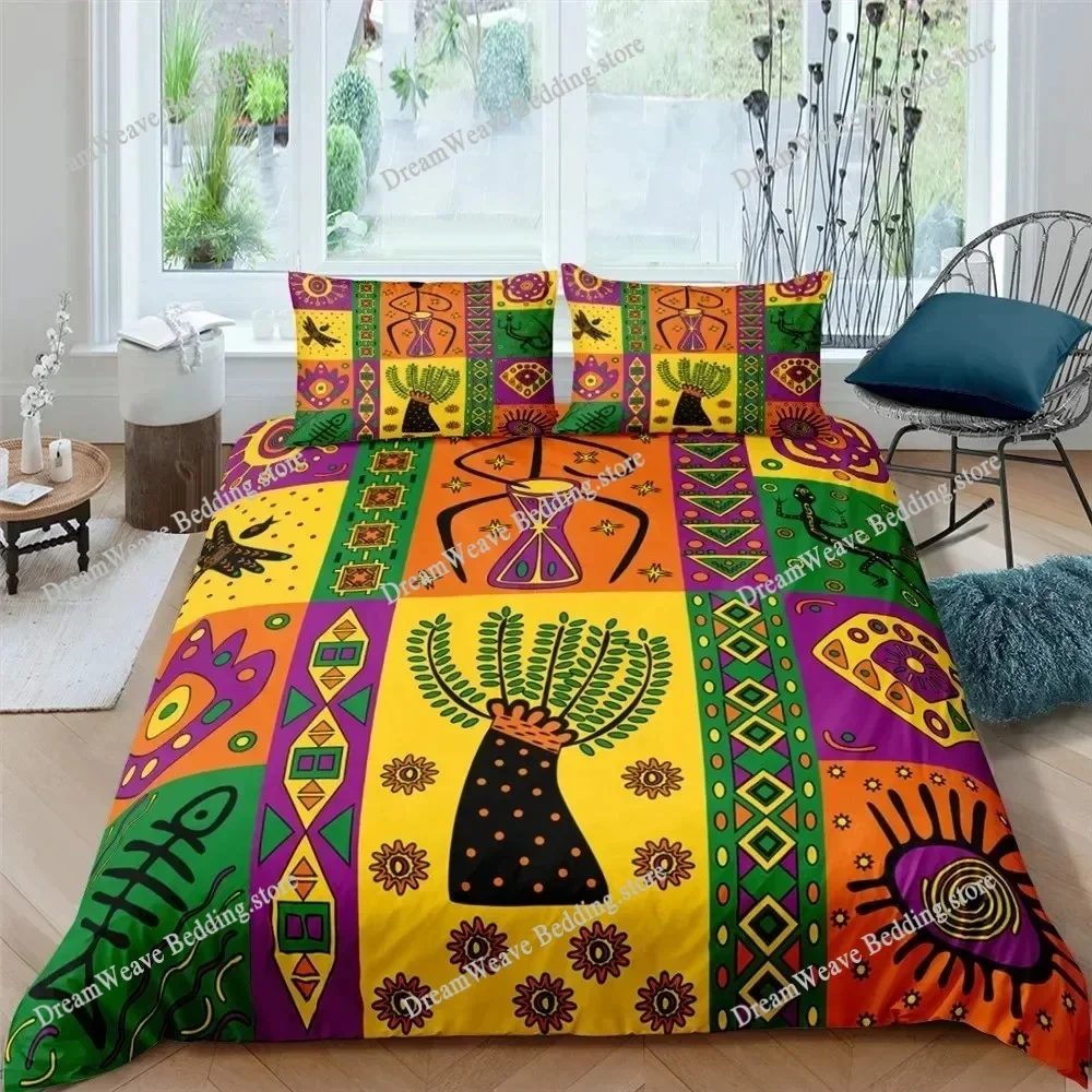 African Ethnic Bedding Set Duvet Cover 3d Bedding Fashion Design Decoration King Duvet Cover Set Double Bed Set Bedding Sets9639
African Ethnic Bedding Set Duvet Cover 3d Bedding Fashion Design Decoration King Duvet Cover Set Double Bed Set Bedding Sets9639