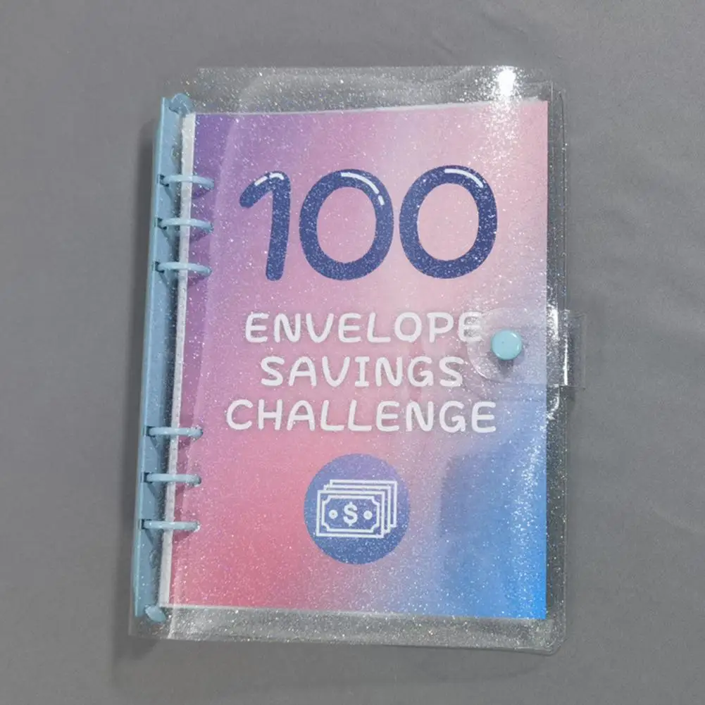 Kids Savings Challenge 100-day Envelope Challenge Kit Fun Easy Money Saving Binder for 2023 Glitter Buckle Fixing Planner
Kids Savings Challenge 100-day Envelope Challenge Kit Fun Easy Money Saving Binder for 2023 Glitter Buckle Fixing Planner