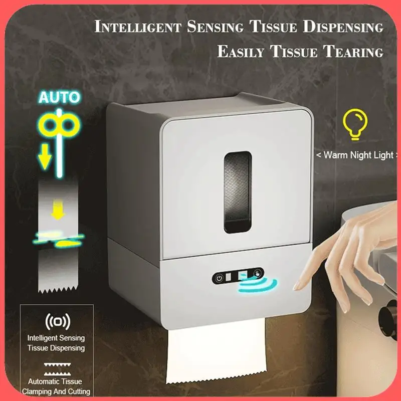 AA89-Smart Touchless Toilet Paper Dispenser,Electronic Senor Paper Towel Dispenser, With Night Light,USB Charging
AA89-Smart Touchless Toilet Paper Dispenser,Electronic Senor Paper Towel Dispenser, With Night Light,USB Charging