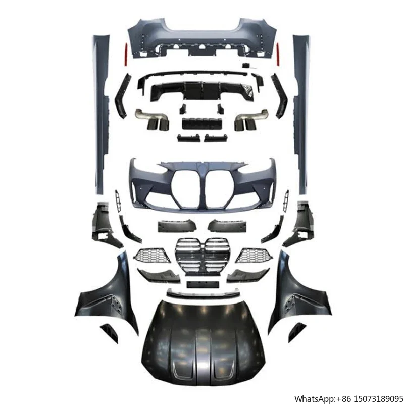 Комплект для переоборудования кузова (фейслифтинг) для BMW 4 серии G22 в G80 M3 G82 M4 (бамперы)
Комплект для переоборудования кузова (фейслифтинг) для BMW 4 серии G22 в G80 M3 G82 M4 (бамперы)