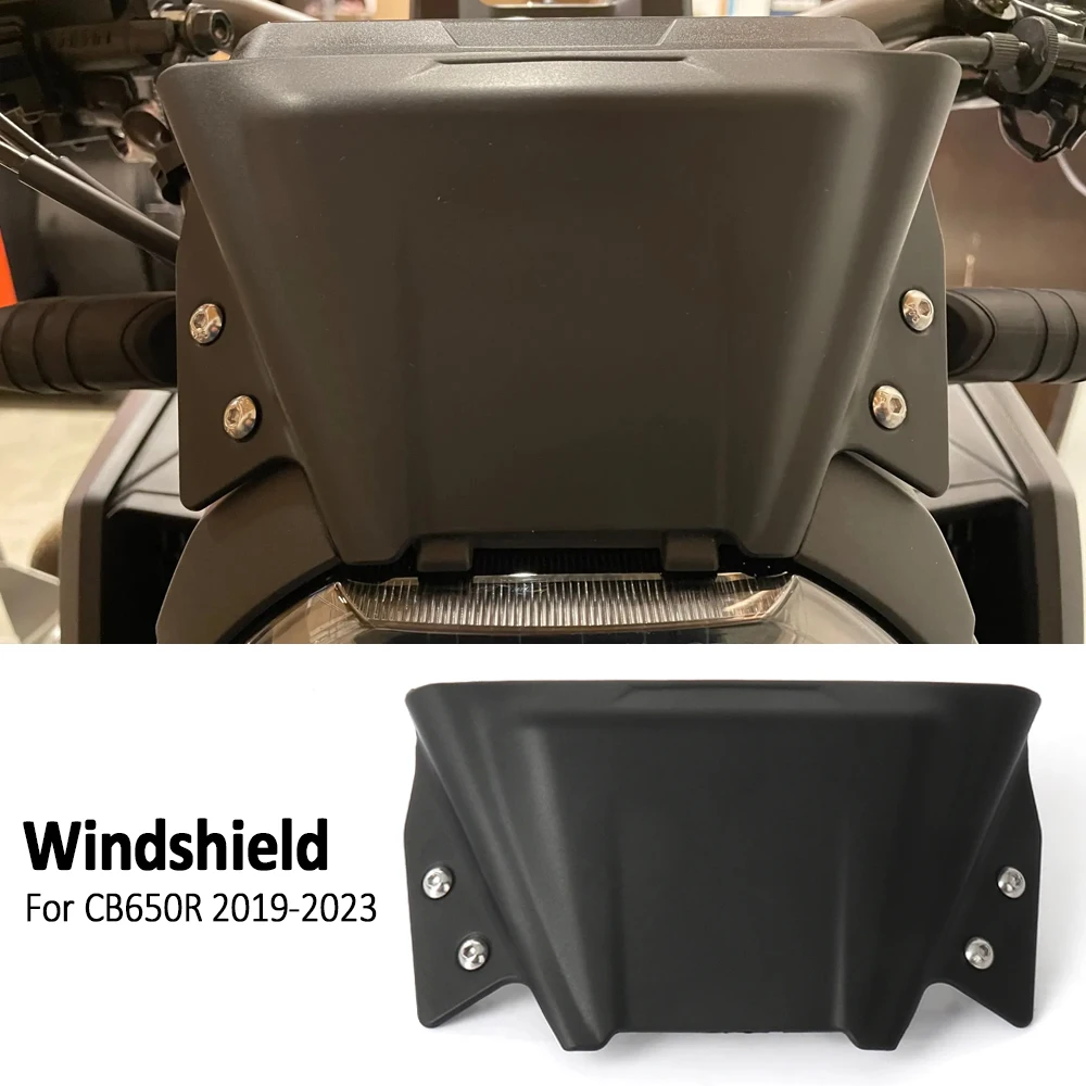 For HONDA CB650R CB 650 R CB 650R 2019-2023 New Motorcycle Accessories Windshield Windscreen Screen Protector Black Kit
For HONDA CB650R CB 650 R CB 650R 2019-2023 New Motorcycle Accessories Windshield Windscreen Screen Protector Black Kit
