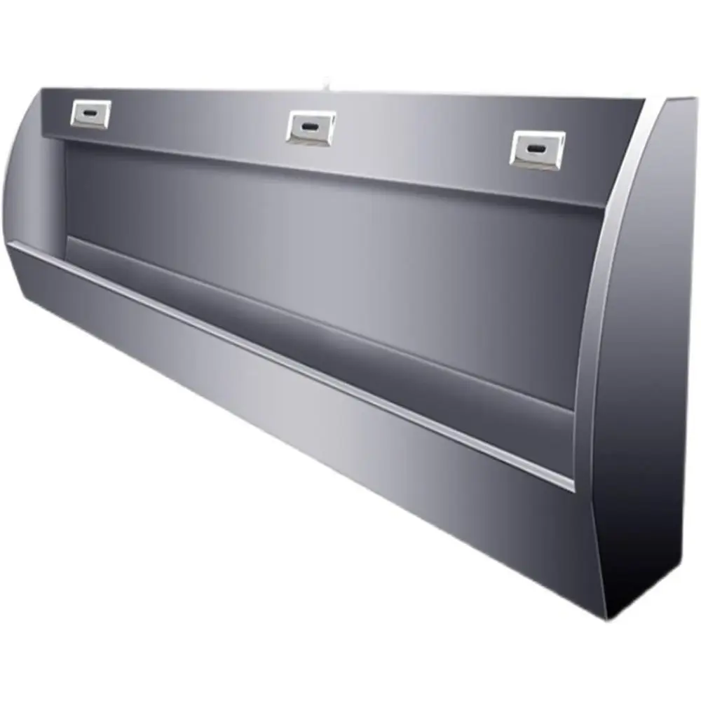 Писсуар из нержавеющей стали, настенный мужской писсуар для взрослых, коммерческий высокоэффективный промывочный желоб для писсуара 100 см, интеллектуальный Sen
Писсуар из нержавеющей стали, настенный мужской писсуар для взрослых, коммерческий высокоэффективный промывочный желоб для писсуара 100 см, интеллектуальный Sen