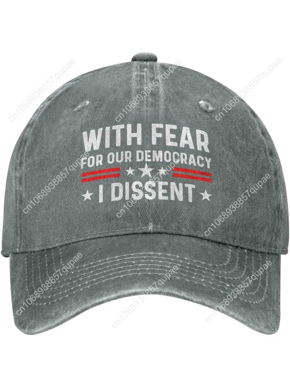With Fear for Our Democracy I Dissent Hat for Men Baseball Hats Graphic Caps 
With Fear for Our Democracy I Dissent Hat for Men Baseball Hats Graphic Caps