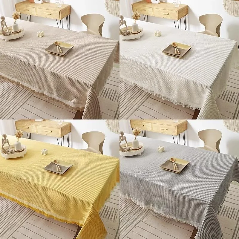 Rustic Cotton Linen Tablecloth Student Dormi Dining Table Cover round Lace Tablecloth High-End Japanese Sle Home Fabric
Rustic Cotton Linen Tablecloth Student Dormi Dining Table Cover round Lace Tablecloth High-End Japanese Sle Home Fabric