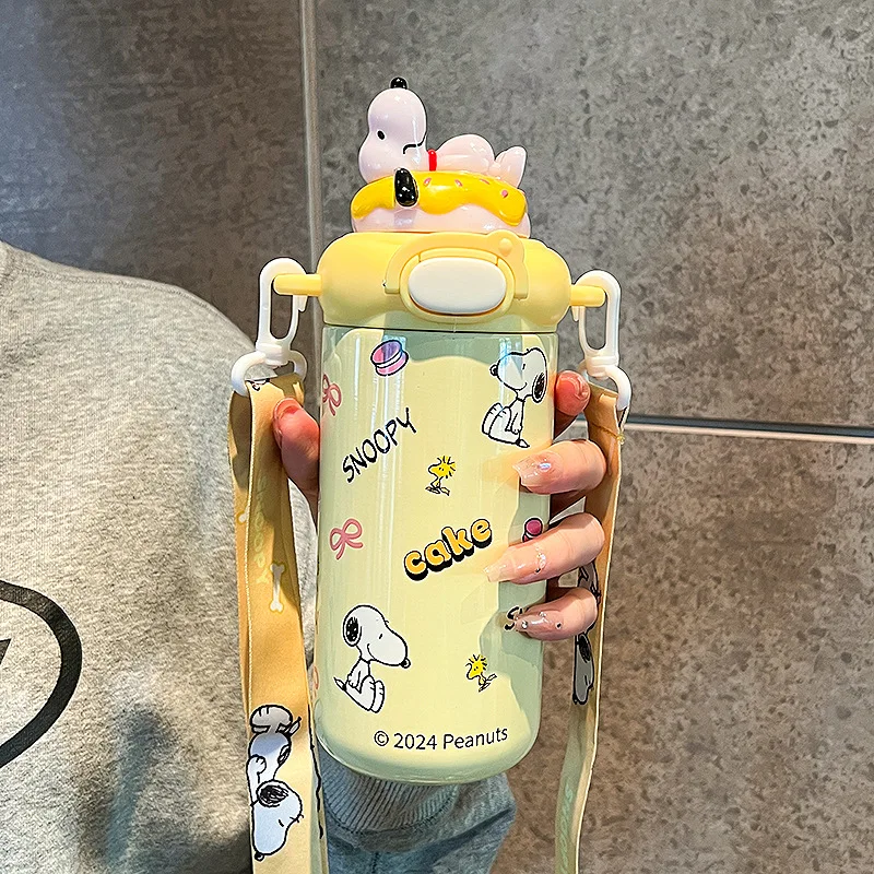 Miniso Kawaii Snoopy Anime 480Ml Vacuum Cup Cute Cartoon Portable Large Capacity Fall Prevention Straw Cup Gifts for Girls
Miniso Kawaii Snoopy Anime 480Ml Vacuum Cup Cute Cartoon Portable Large Capacity Fall Prevention Straw Cup Gifts for Girls