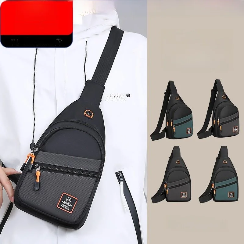 Fashionable Oxford Cloth Men's Crossbody Bag Multi-Way Wearable Waterproof Fitness Bag Single-Shoulder Backpack for Outdoor A...
Fashionable Oxford Cloth Men's Crossbody Bag Multi-Way Wearable Waterproof Fitness Bag Single-Shoulder Backpack for Outdoor A...