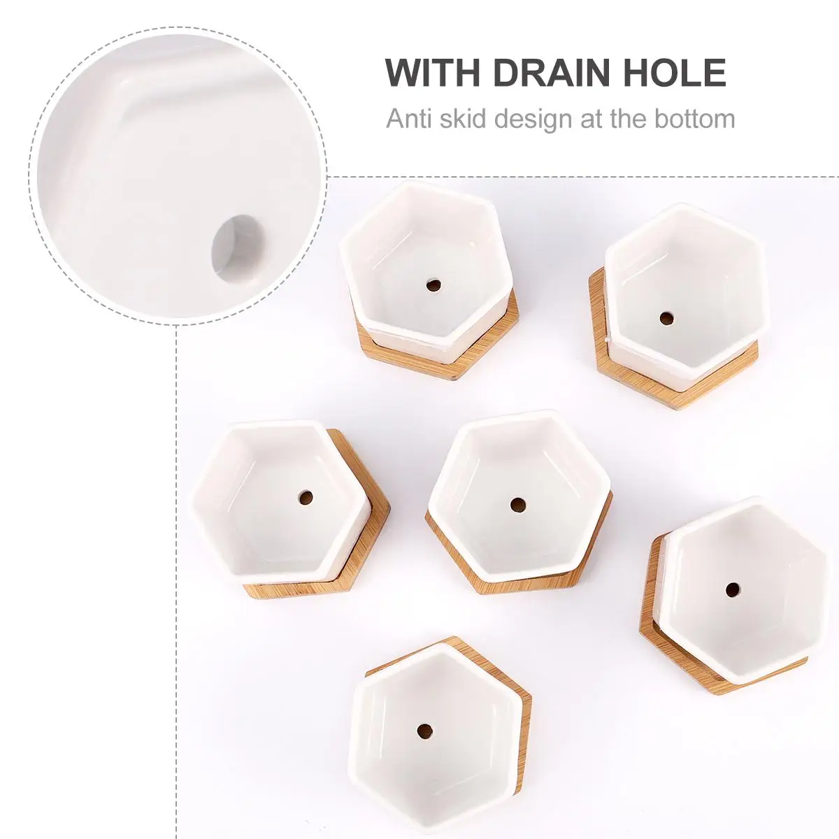 12 Pcs Ceramic Succulent Flower Pot Plant Pots Indoor Mini Decorate Small Planter
12 Pcs Ceramic Succulent Flower Pot Plant Pots Indoor Mini Decorate Small Planter