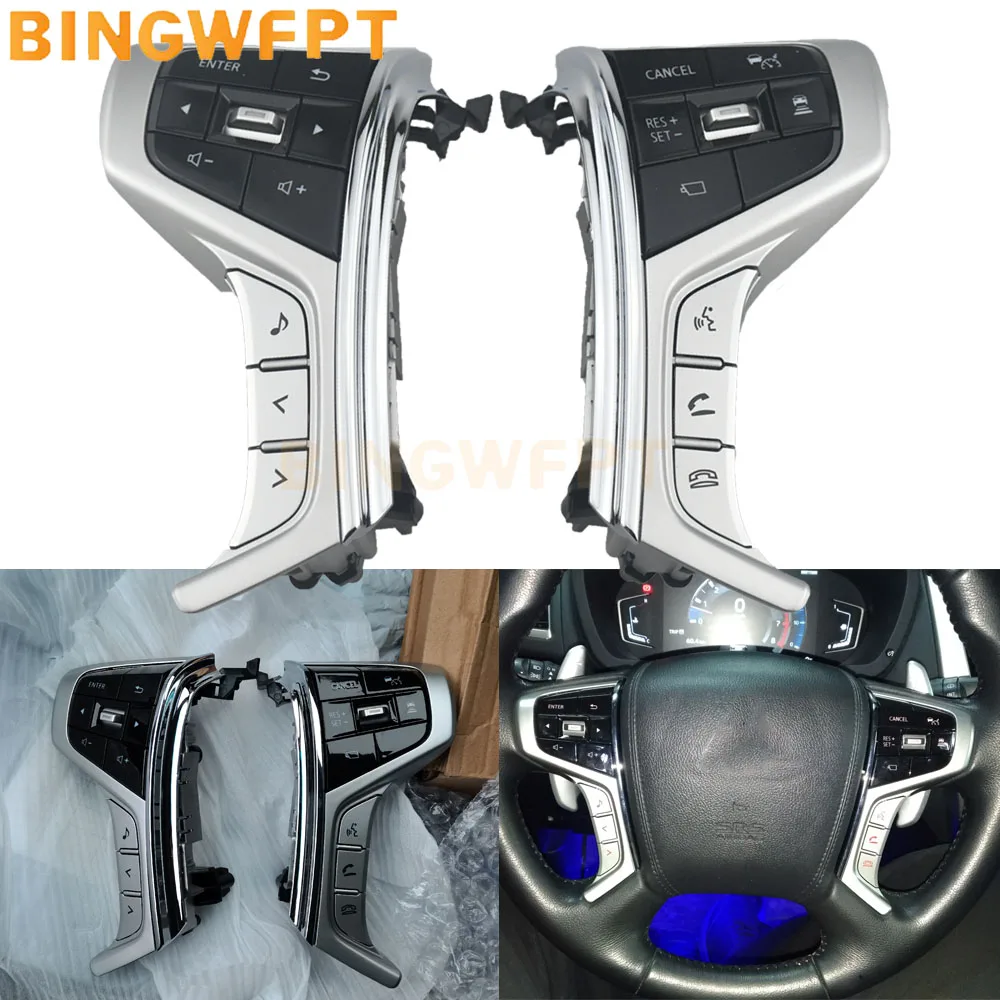 Multifunctional Steering Wheel Audio Cruise Control Buttons For Mitsubishi Pajero Sport Montero Sport 2020 2021 2022
Multifunctional Steering Wheel Audio Cruise Control Buttons For Mitsubishi Pajero Sport Montero Sport 2020 2021 2022