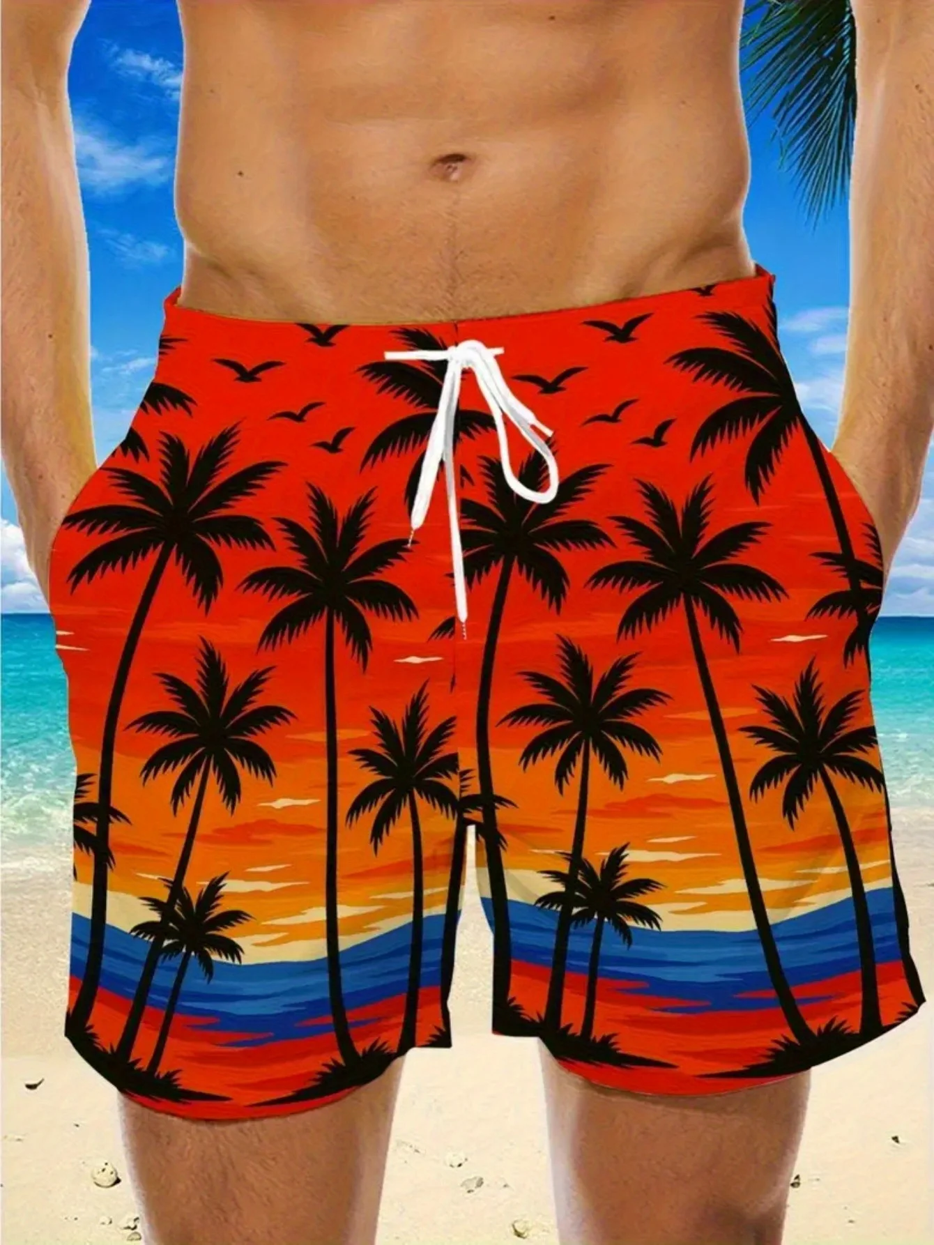 Mens Lime Slice Print Quick Dry Drawstring Waist Beach Shorts Swim Trunks 2026
Mens Lime Slice Print Quick Dry Drawstring Waist Beach Shorts Swim Trunks 2026