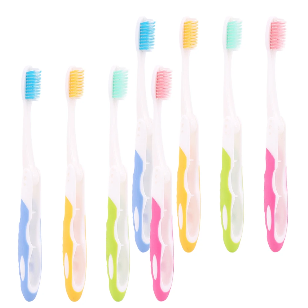 8 Pcs Travel Toothbrush Soft Bristle Adults al Care Tool Teeth Cleaning Brushes Long H Durable PP Material Ergonomic Design
8 Pcs Travel Toothbrush Soft Bristle Adults al Care Tool Teeth Cleaning Brushes Long H Durable PP Material Ergonomic Design