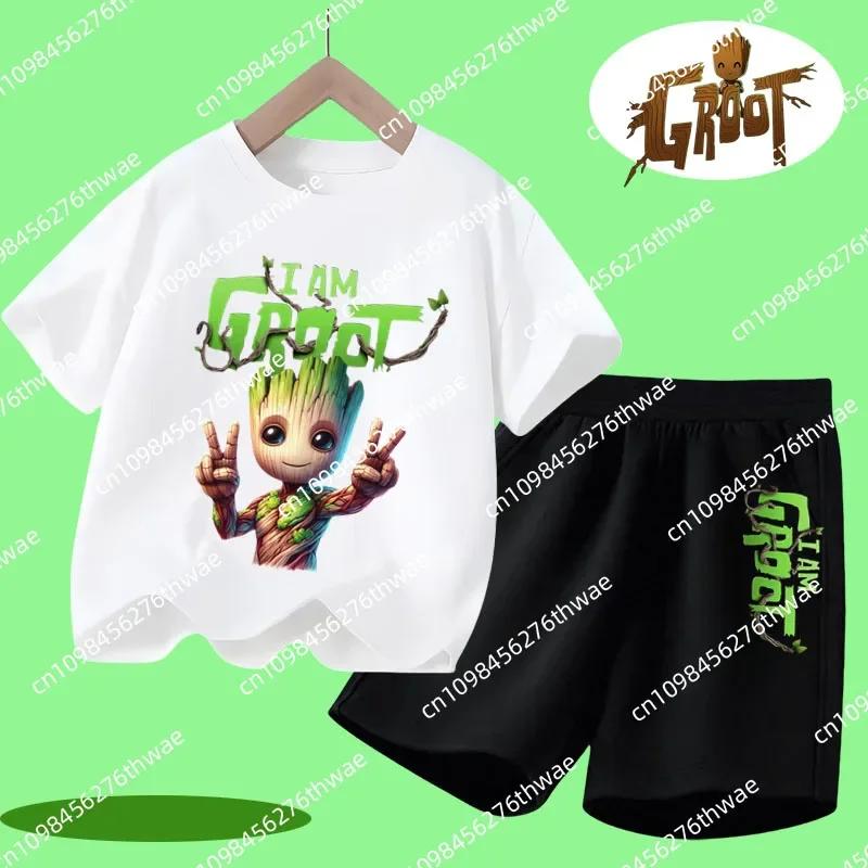 2025 Children's Cartoon T-shirt Set - Guardians of the Galaxy - Groot - Cartoon Boys and Girls' Casual Shirt - Short Sleeve
2025 Children's Cartoon T-shirt Set - Guardians of the Galaxy - Groot - Cartoon Boys and Girls' Casual Shirt - Short Sleeve