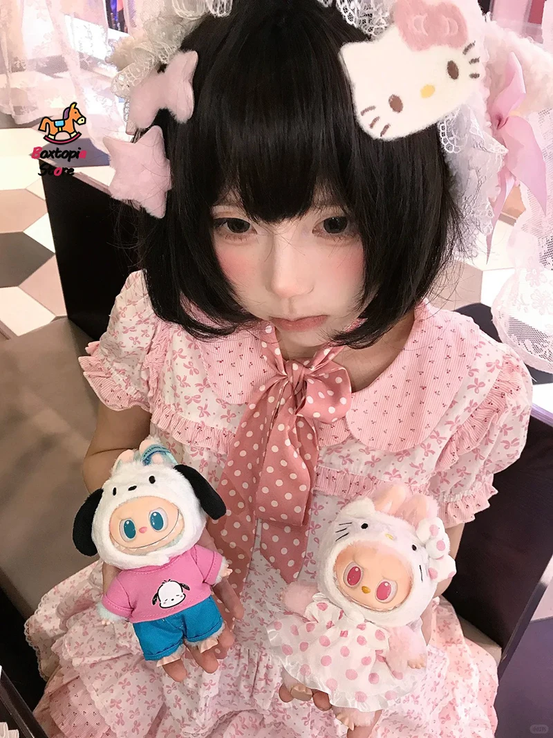 New Genuine Pop Mart Labubu The Monsters X Sanrio Characters Vinyl Plush Blind Box Doll Keychain Collectible Anime Toys Gifts
New Genuine Pop Mart Labubu The Monsters X Sanrio Characters Vinyl Plush Blind Box Doll Keychain Collectible Anime Toys Gifts