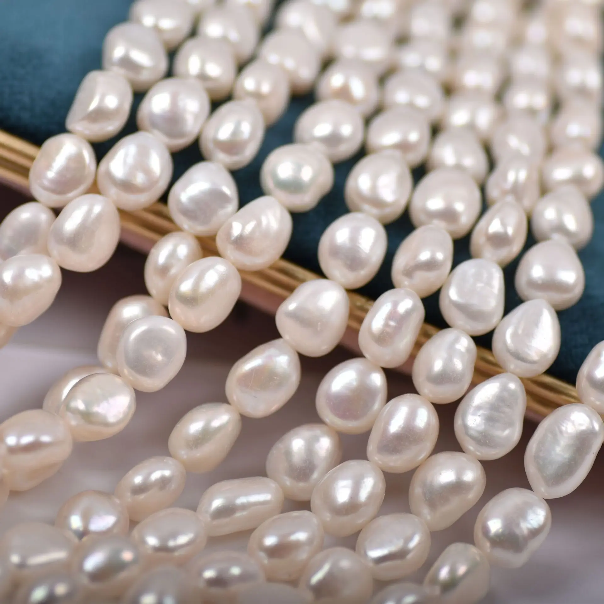 Freshwater Pearl WHITE gray pink purple BLACK 8-10mm baroque 38CM FPPJ wholesale nature loose beads for DIY jewelry
Freshwater Pearl WHITE gray pink purple BLACK 8-10mm baroque 38CM FPPJ wholesale nature loose beads for DIY jewelry