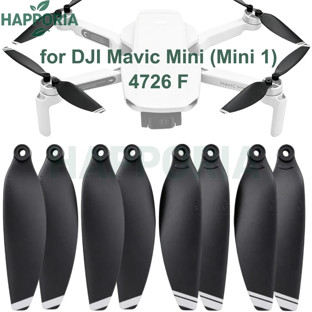 HAPPORIA 4726F Propellers for DJI Mavic Mini 1 Replacement Blade Lightweight Low Noise Drone Props with Propeller Holder Strap
HAPPORIA 4726F Propellers for DJI Mavic Mini 1 Replacement Blade Lightweight Low Noise Drone Props with Propeller Holder Strap