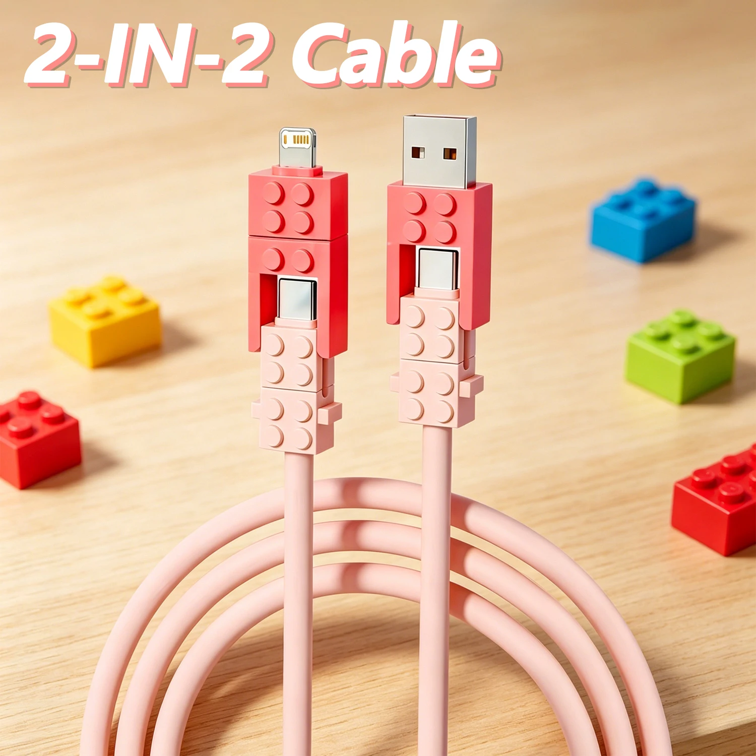 ANSEIP 4-in-1 Fast Charging Data Cable Dual-Color Type-C To Type-C Charge Cord USB-A Type C For iPhone17/16p Samsung Huawei
ANSEIP 4-in-1 Fast Charging Data Cable Dual-Color Type-C To Type-C Charge Cord USB-A Type C For iPhone17/16p Samsung Huawei