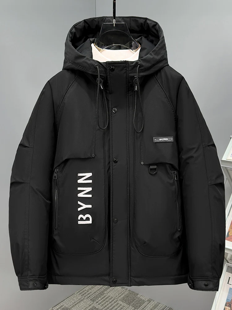 Мужская зимняя куртка из тонкого хлопка, очень большого размера, утепленная, для полных мужчин, повседневная, из полиэфирного волокна
Мужская зимняя куртка из тонкого хлопка, очень большого размера, утепленная, для полных мужчин, повседневная, из полиэфирного волокна