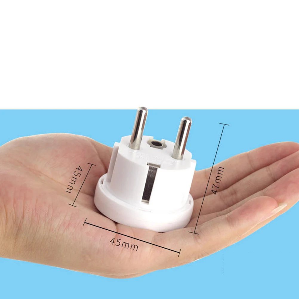 European Adapter White Color Standard Change-over Plug Socket Converter Business Trip Portable
European Adapter White Color Standard Change-over Plug Socket Converter Business Trip Portable